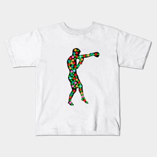 Polka Dot Boxing Kids T-Shirt